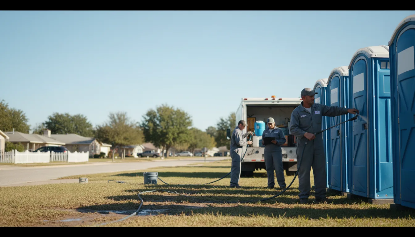 Long-Term Portable Toilet Rental in Newtonsville, OH near me